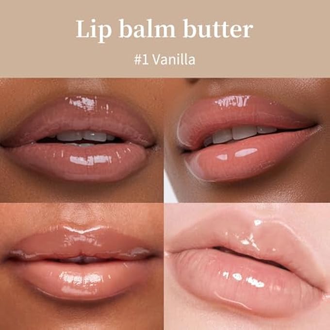 URQT 4PCS SUMMER SPECIAL LIP BUTTER BALM, HYDRATING, NOURISHING & SOFTENING LIP CARE WITH NATURAL OILS & FRUIT EXTRACTS, LONG-LASTING MOISTURE, NON-STICKY SHINE, SOFTEN DRY LIPS LIP CARE (4PCS, 4) - Image 2